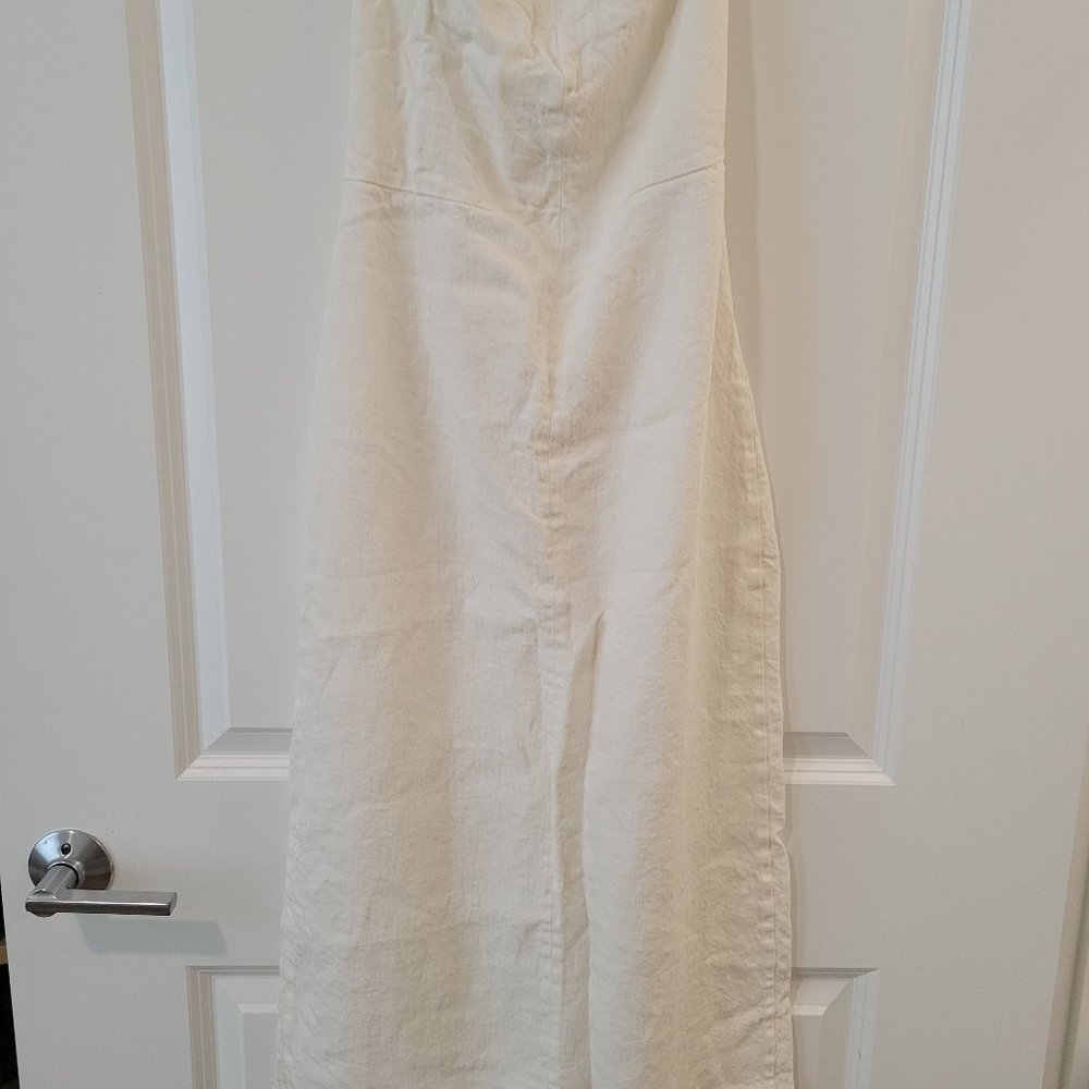 S LINEN BLEND MIDI DRESS LIMITED EDITION